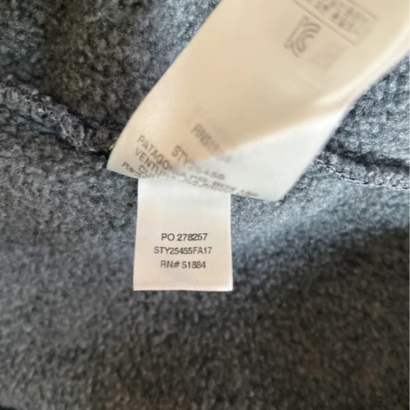 Patagonia Synchilla Lightweight Snap-T Pullover Size Small In Grey - Picture 11 of 11